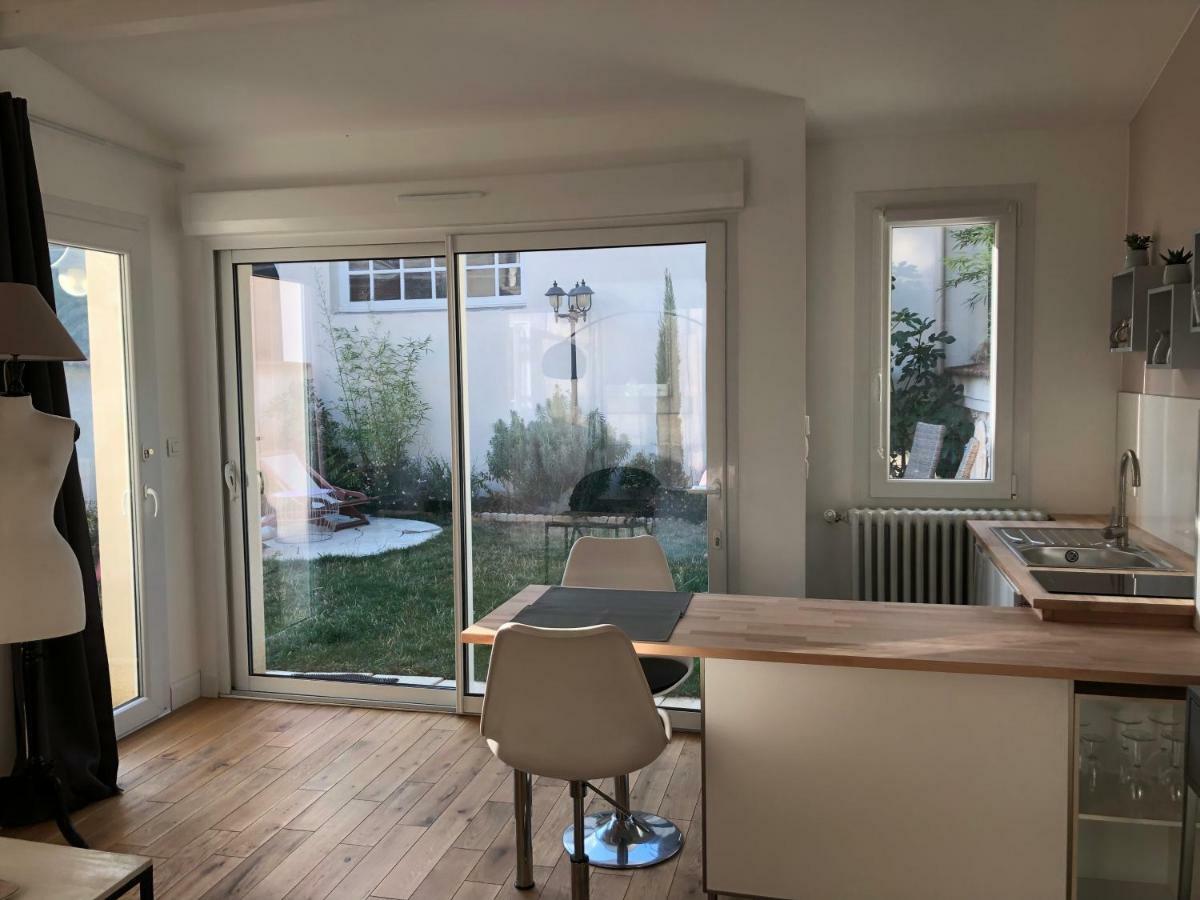 studio maisonnette avec jardin Nancy Esterno foto