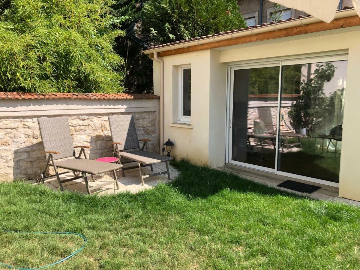 studio maisonnette avec jardin Nancy Esterno foto
